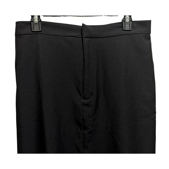 Banana Republic Black Tailored Lined Straight Midi Skirt Sz 10 Career Office NEW - Picture 2 of 6